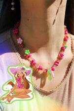 Load image into Gallery viewer, Flora Winx Crystal Necklace
