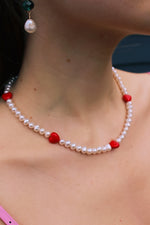 Load image into Gallery viewer, Vivienne Pearl Necklace

