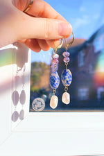 Load image into Gallery viewer, Lucinda Earrings ~ Upcycled
