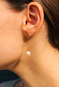 Jasmine Pearl Earrings