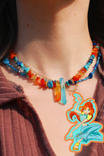 Load image into Gallery viewer, Bloom Winx Crystal Necklace
